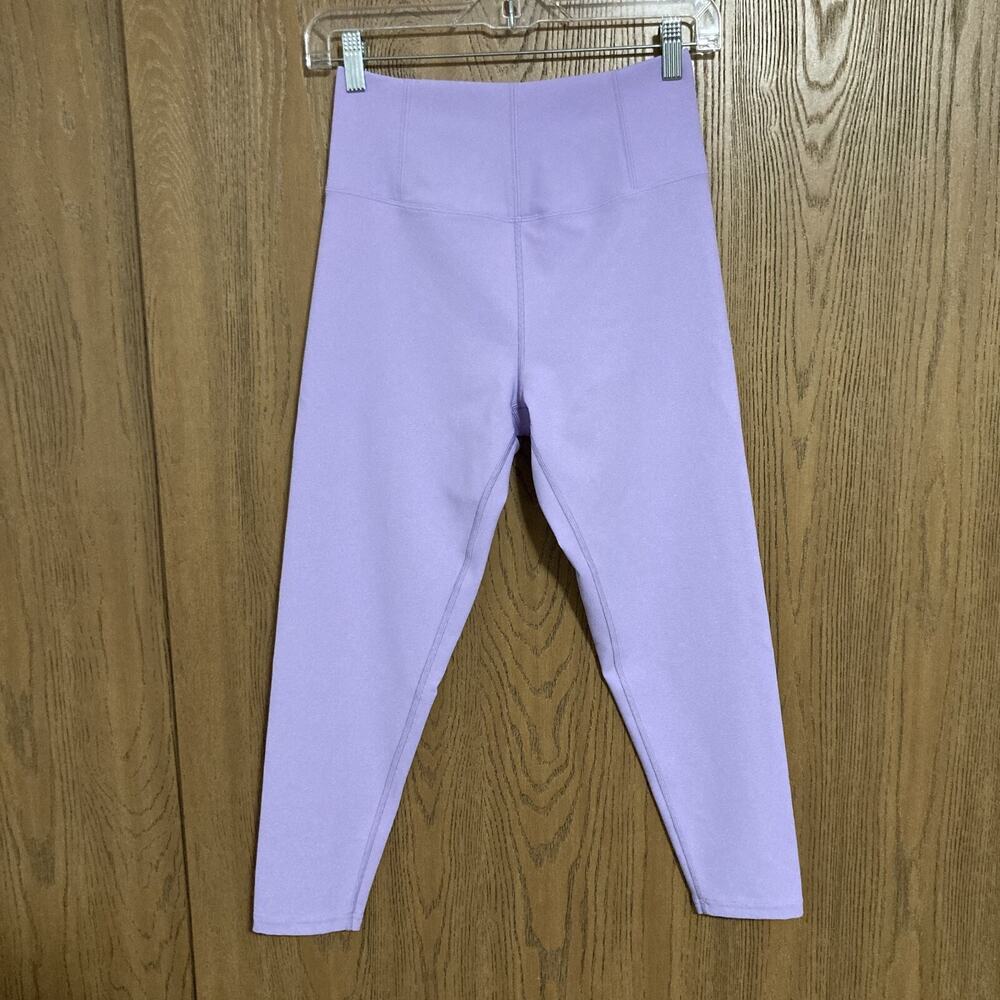 Offline by Aerie Goals Women's High Waisted Leggings 7/8 Hi-Rise Lavender Size L
